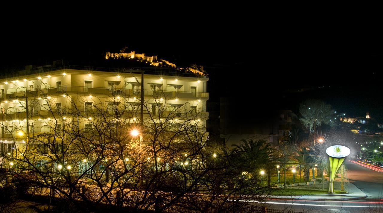 Flisvos Hotel Nafpaktos Bagian luar foto